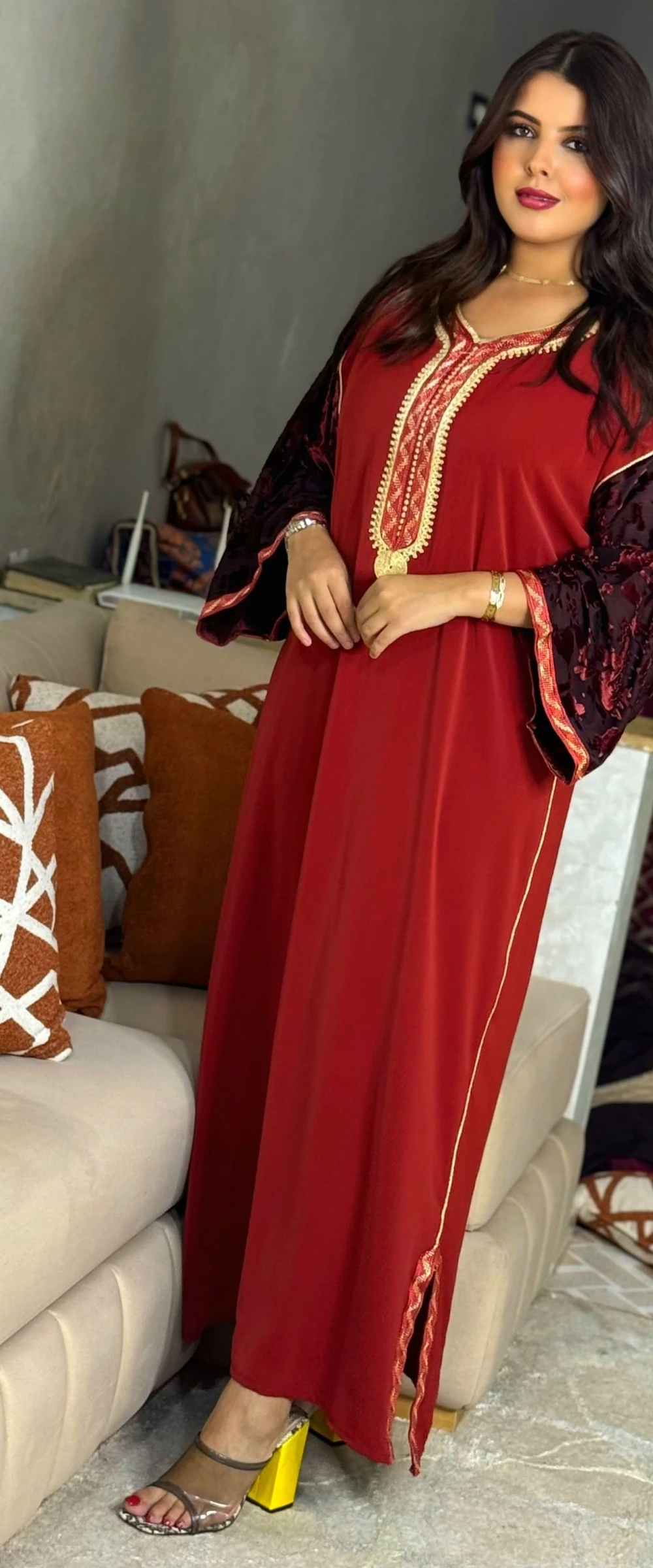 Caftan manches en tlija – photo 3